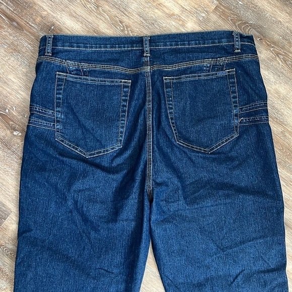 Kymaro Curve Control Jeans Women's Size 15 / 16 29 Inch Inseam Dark Wash - Picture 3 of 15